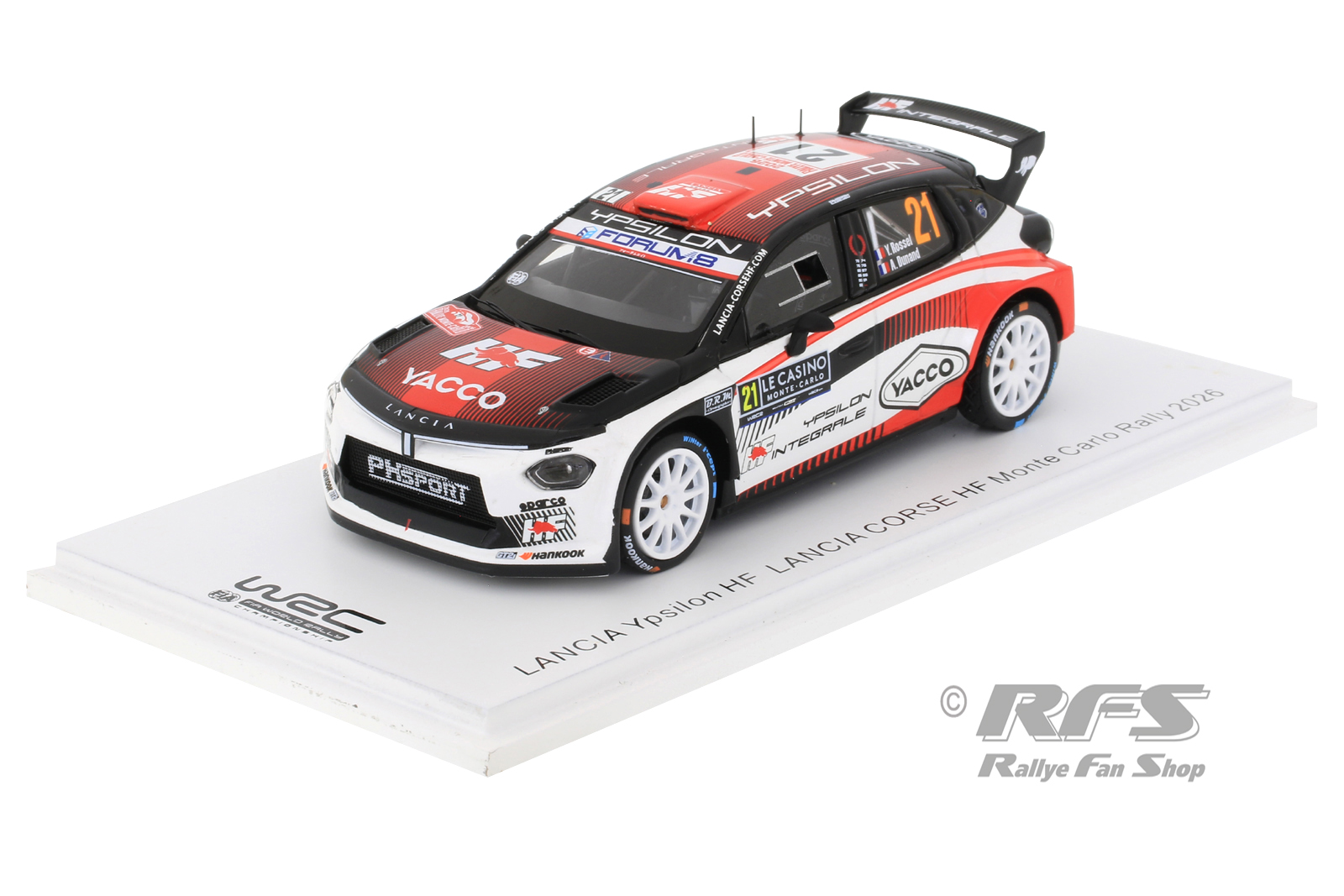 Lancia Ypsilon Rally2 HF - Rallye Monte Carlo 2026