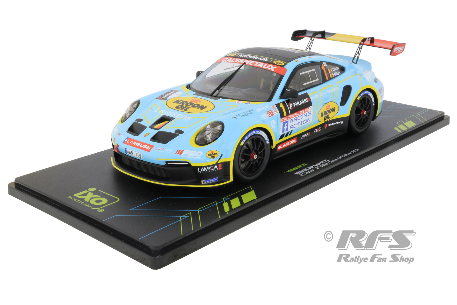 Porsche 992 Rally GT - Rallye de Wallonie 2025