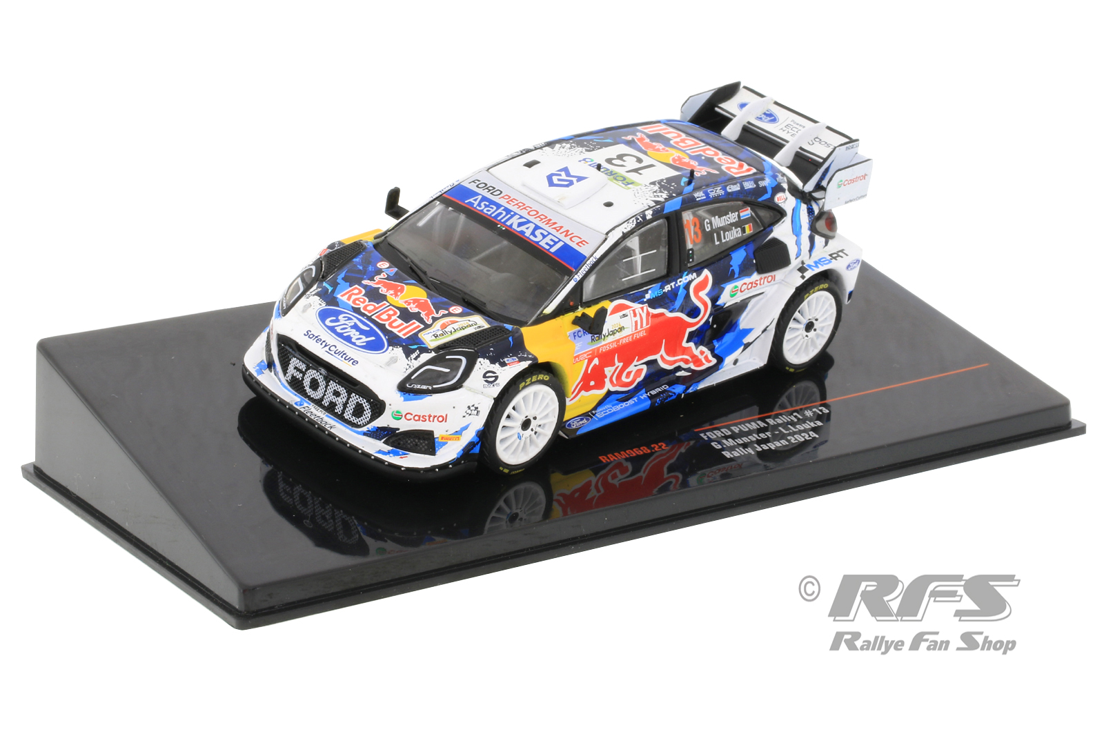 Ford Puma WRC Rally1 - Rallye Japan 2024