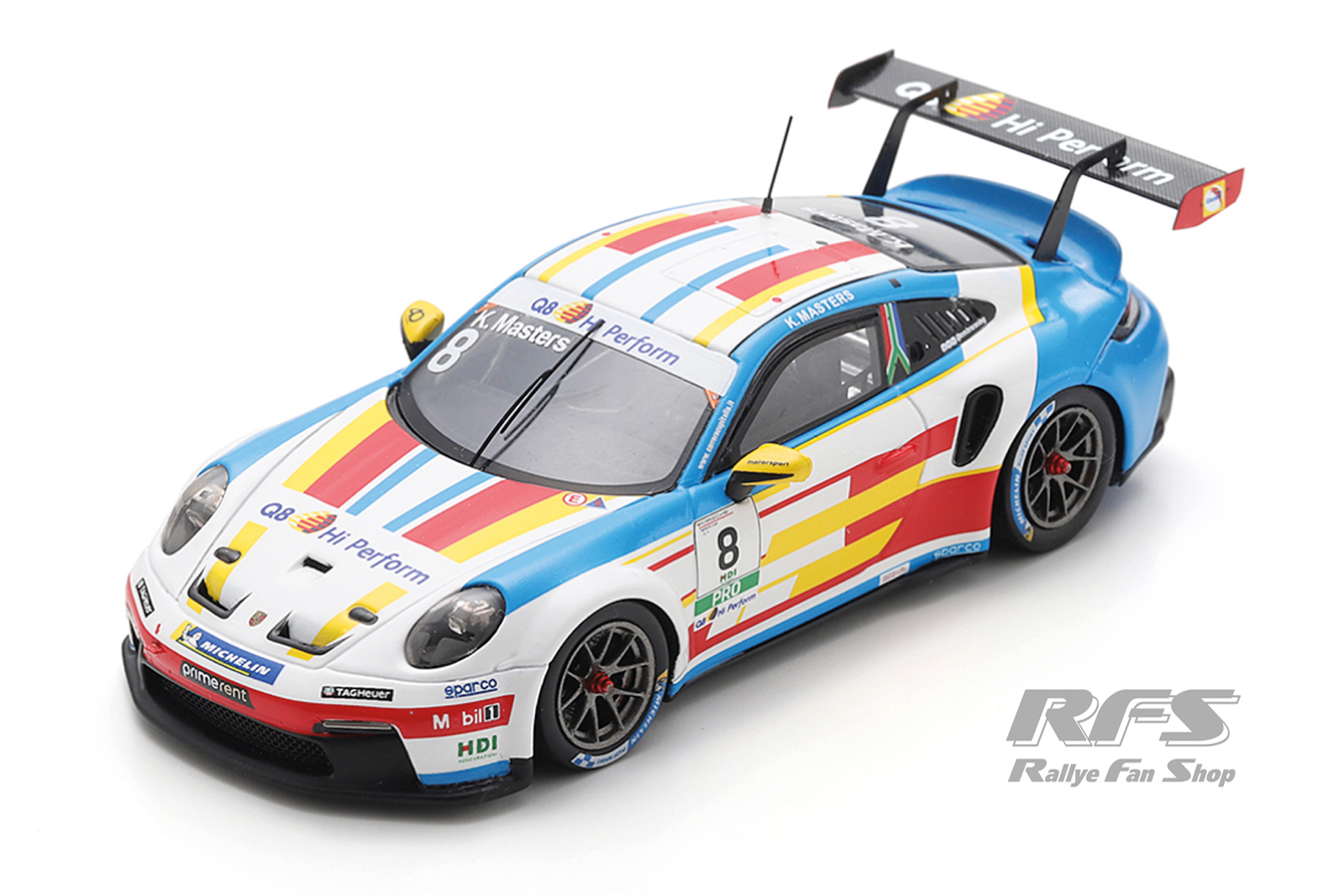 Porsche 911 GT3 Cup - Keagan Masters  # 8