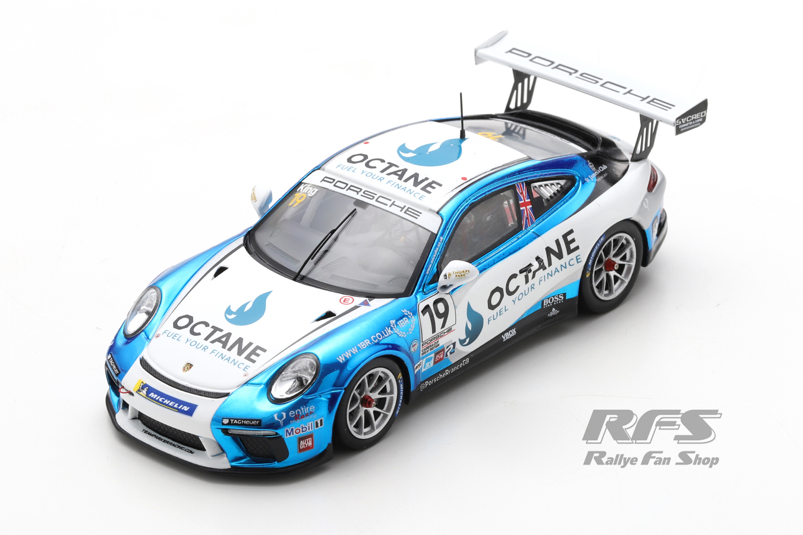 Porsche 911 GT3 Cup - Harry King  # 19