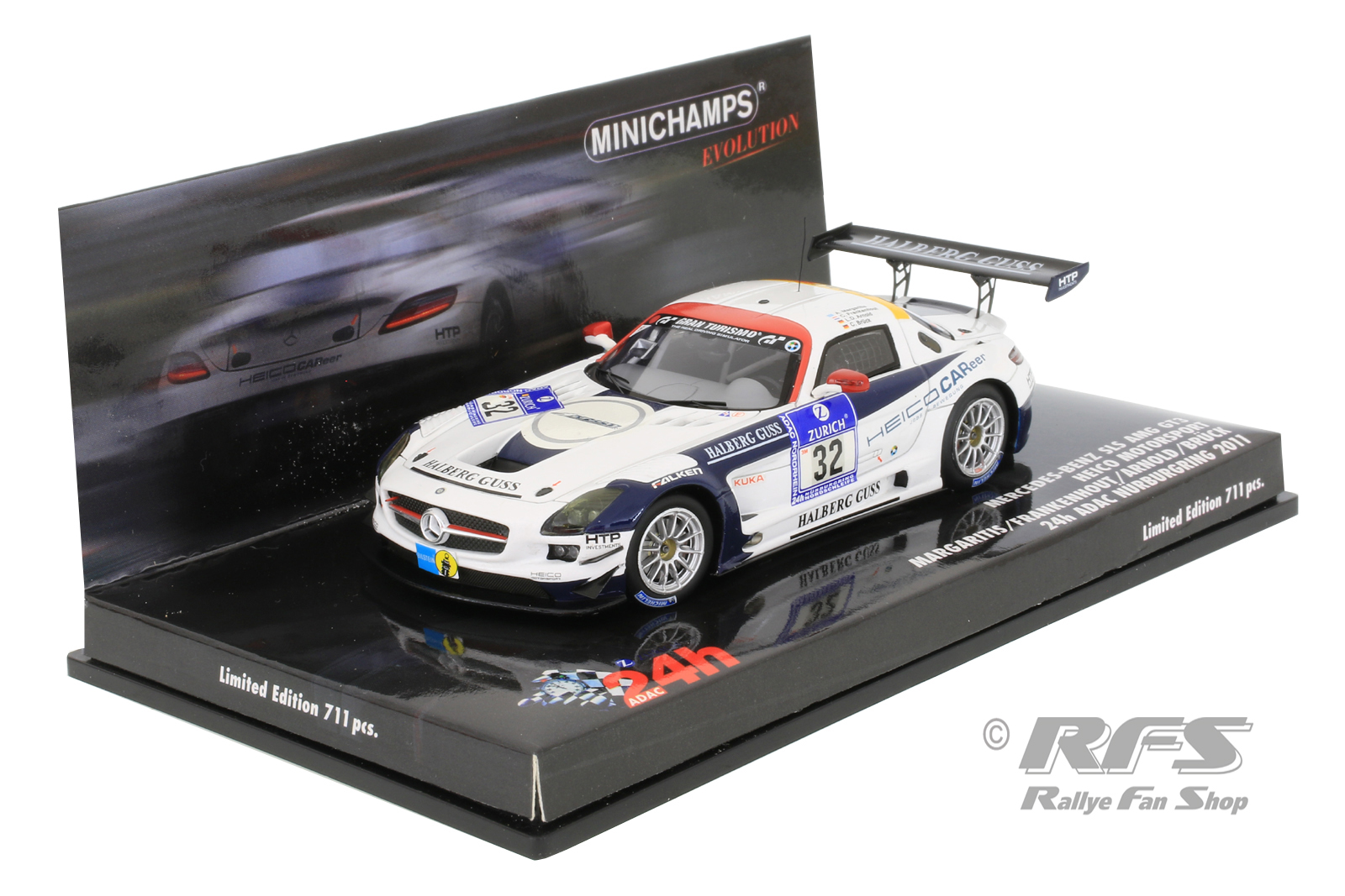 Mercedes Benz SLS AMG GT3 - Heico Motorsport