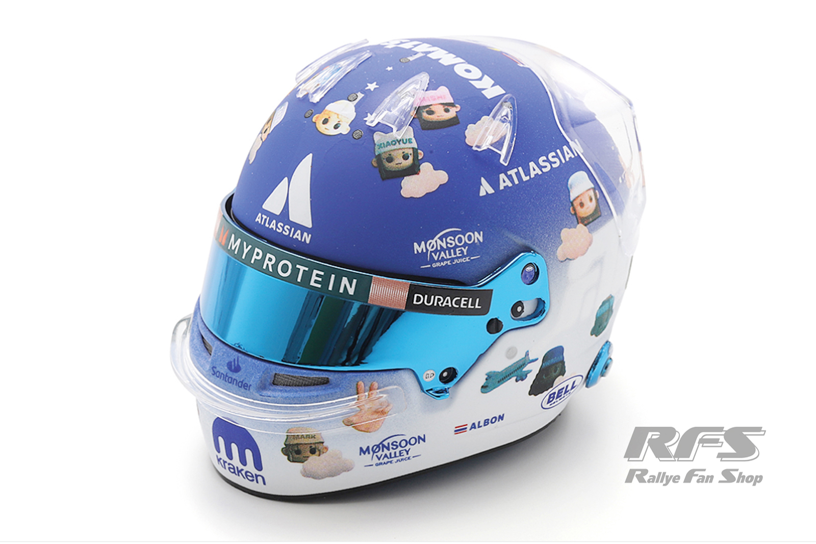 Alexander Albon - Helm Bell Helmet