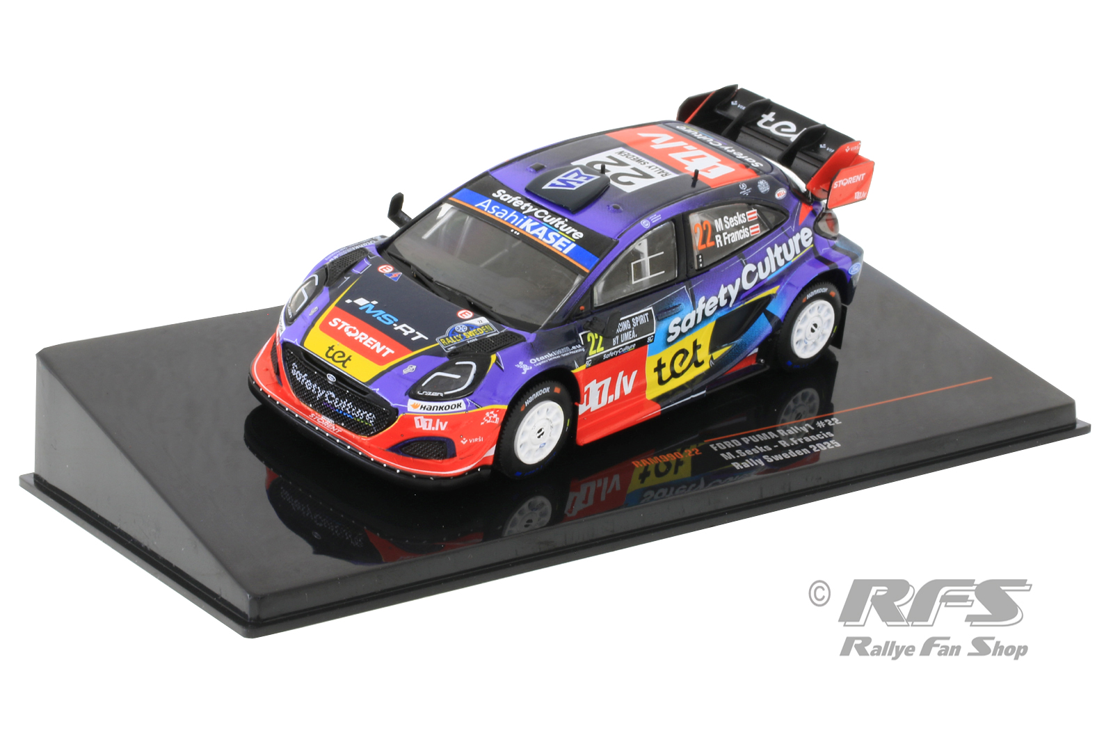 Ford Puma WRC Rally1 - Rallye Schweden 2025