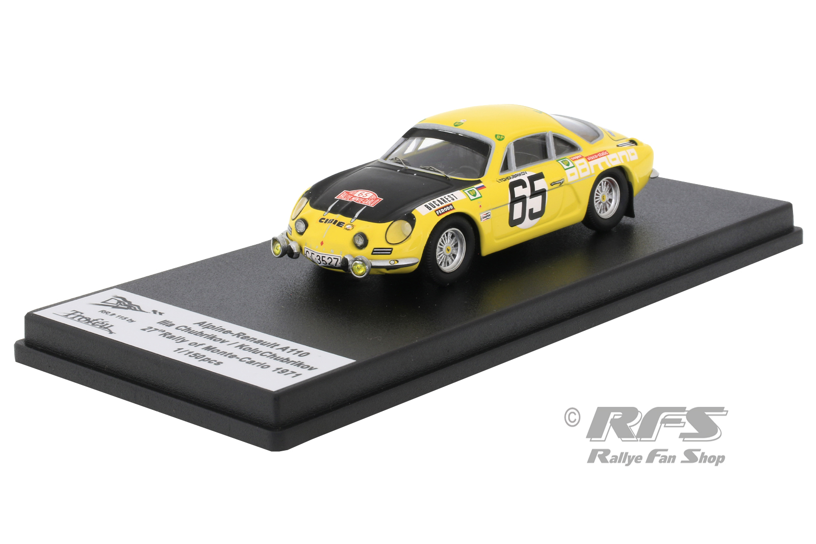 Alpine Renault A110 - Rallye Monte Carlo 1971
