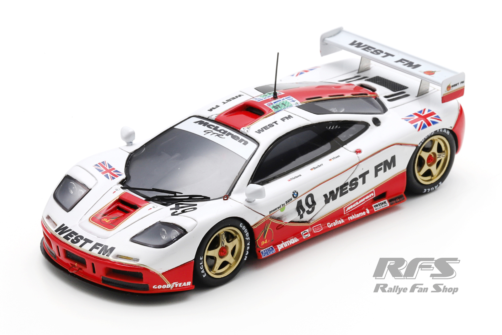 McLaren F1 GTR BMW - 24h Le Mans 1995