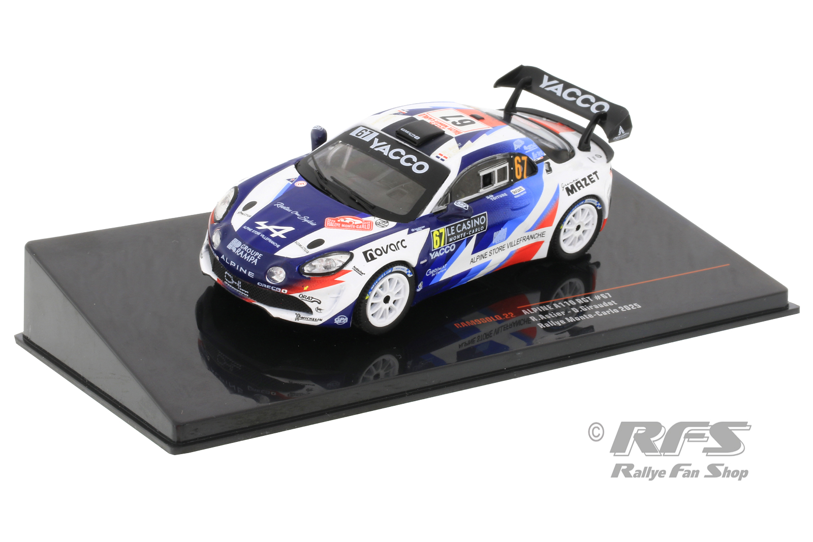 Alpine A110 Rally RGT - Rallye Monte Carlo 2025