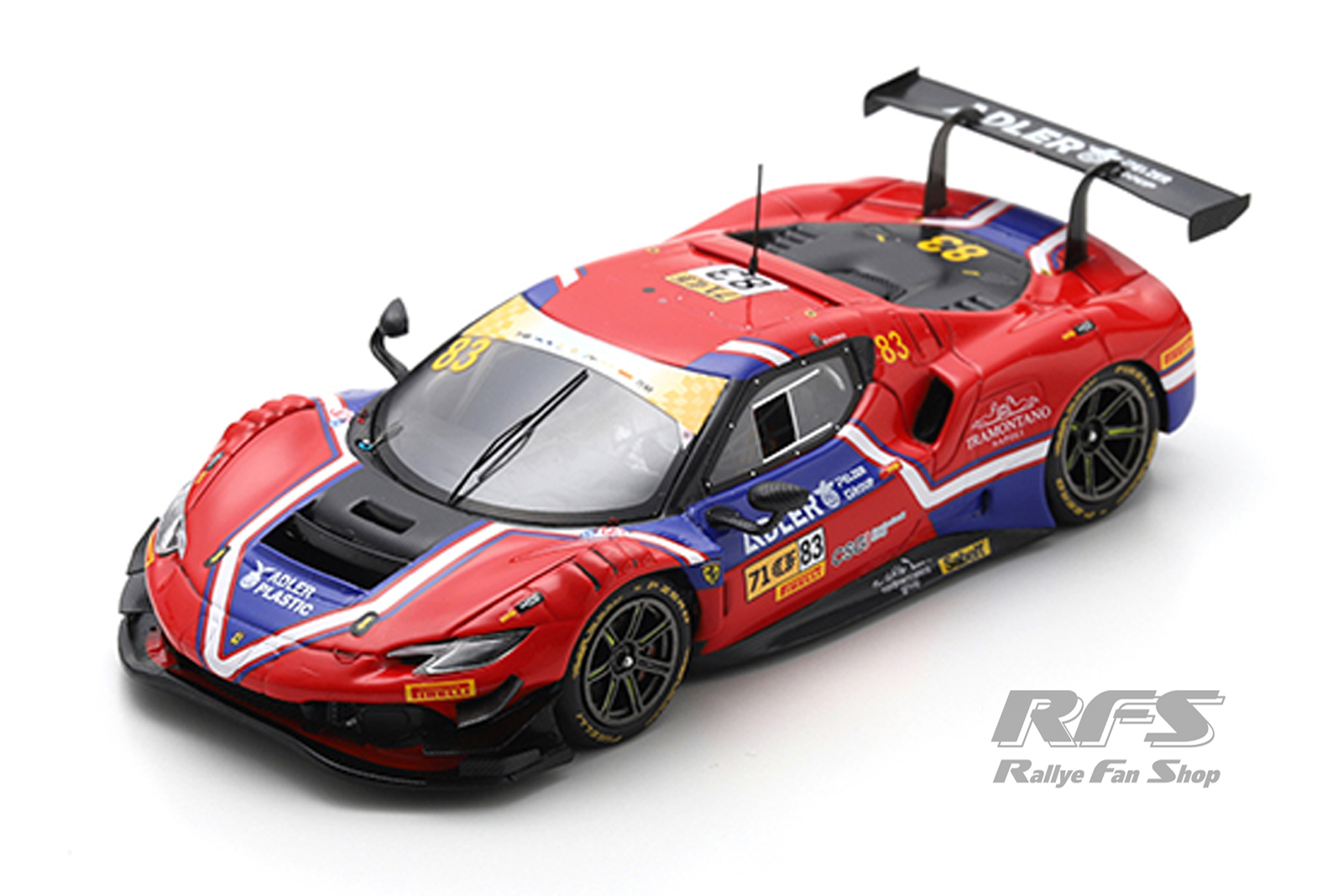Ferrari 296 GT3 - Antonio Fuoco  # 83