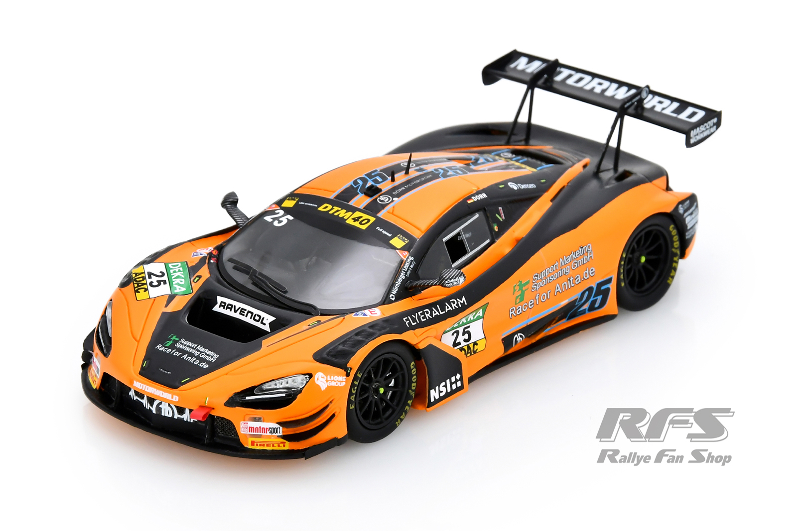 McLaren 720S GT3 - Ben Dörr  # 25