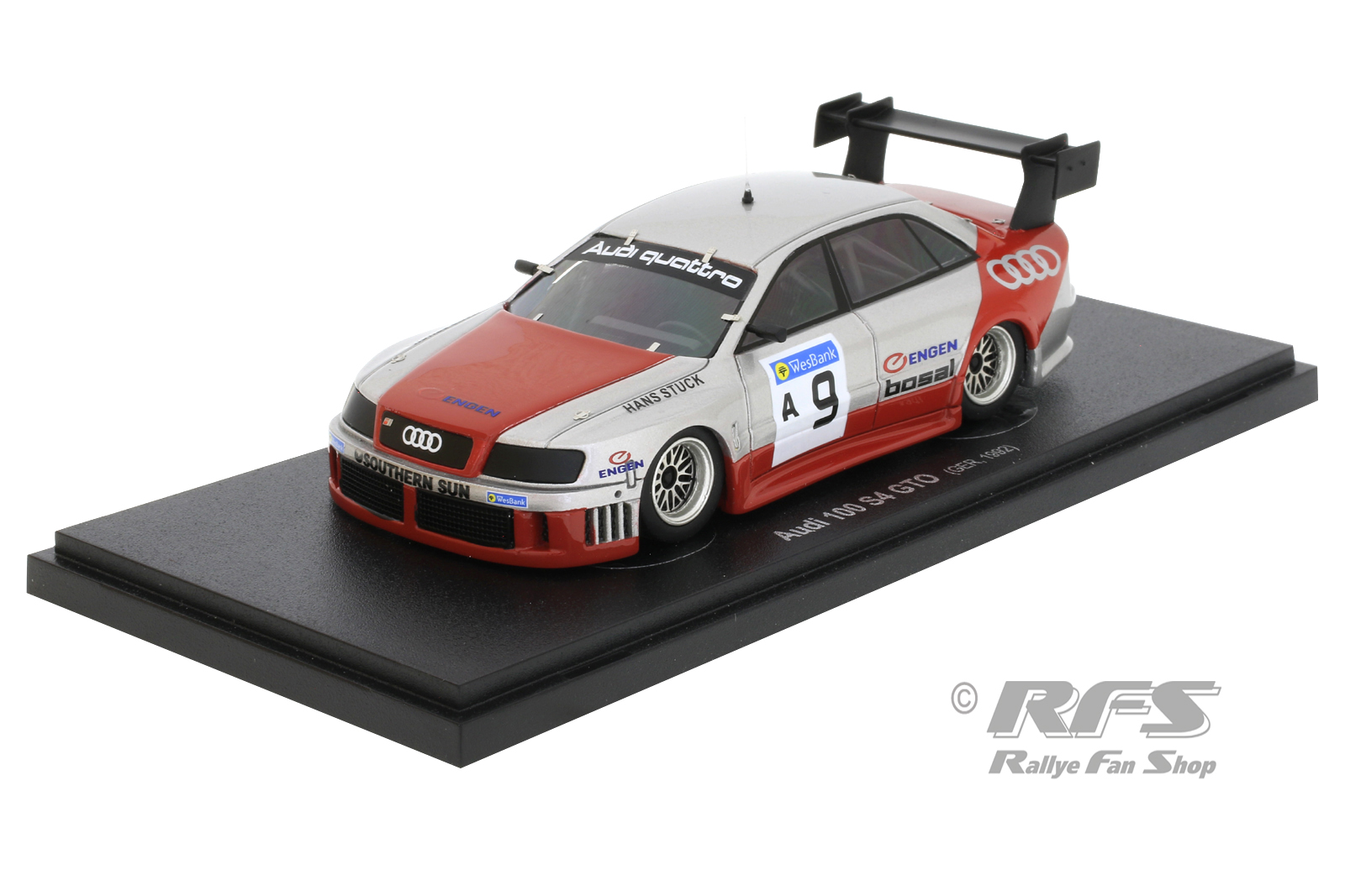 Audi 100 S4 GTO - Hans-Joachim Stuck  # 9